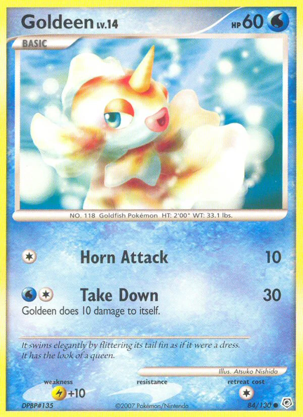 Diamond and Pearl 084 Goldeen