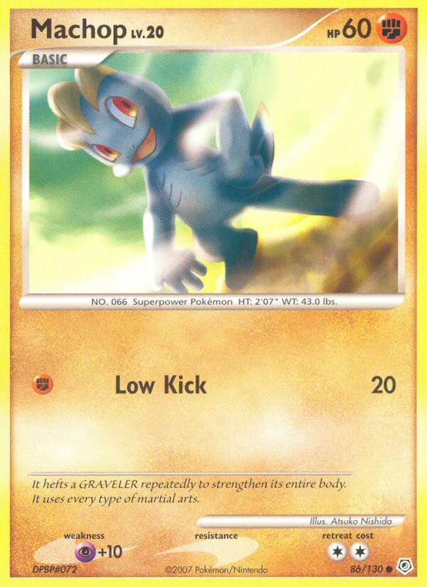 Diamond and Pearl 086 Machop