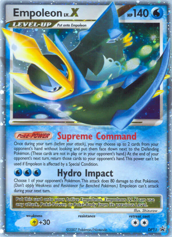 DP Black Star Promos 011 Empoleon Lv.X