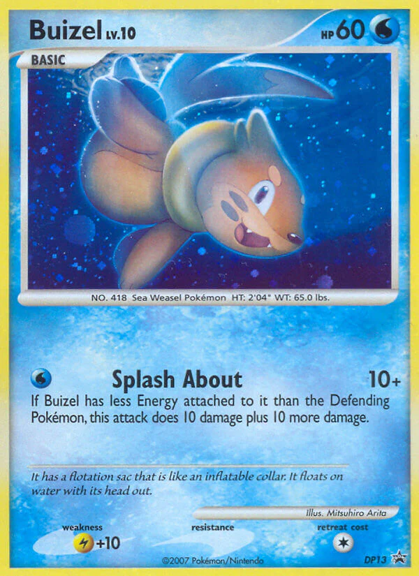 DP Black Star Promos 013 Buizel