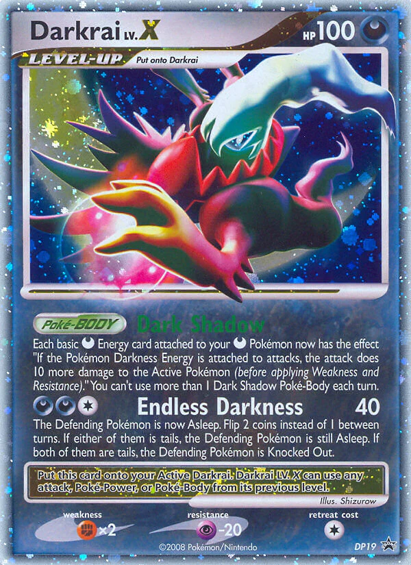 DP Black Star Promos 019 Darkrai Lv.X
