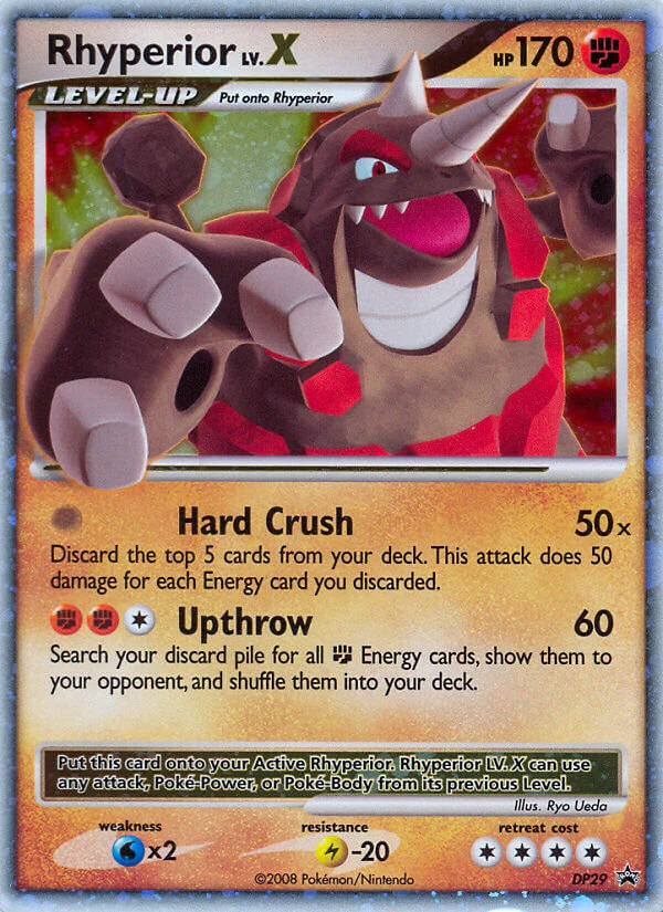 DP Black Star Promos 029 Rhyperior Lv.X