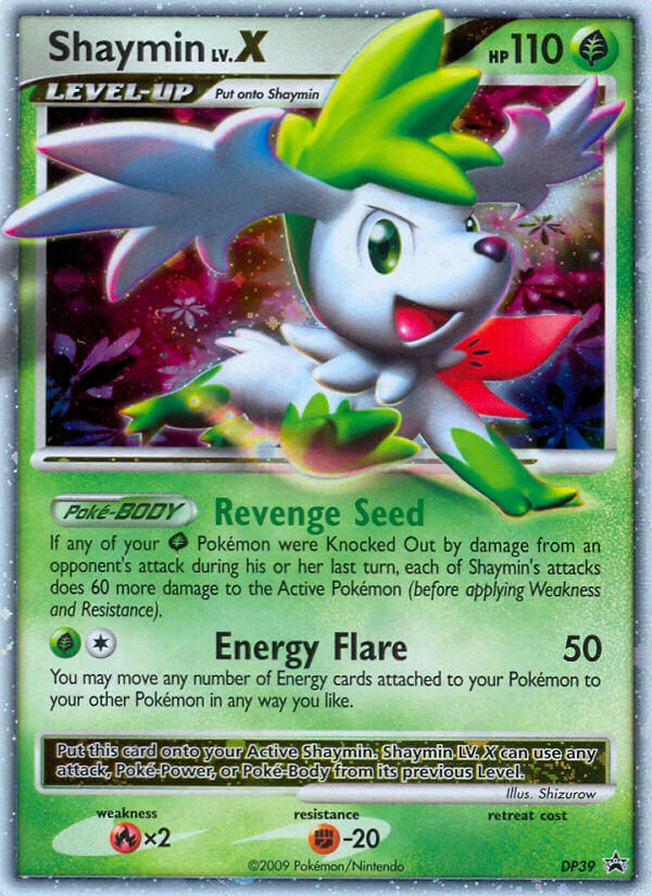 DP Black Star Promos 039 Shaymin Lv.X