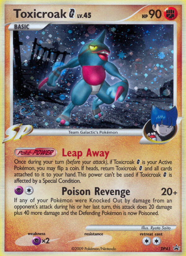 DP Black Star Promos 041 Toxicroak G