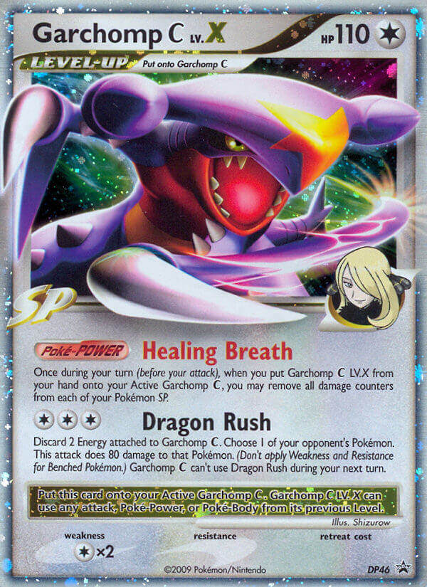 DP Black Star Promos 046 Garchomp C Lv.X