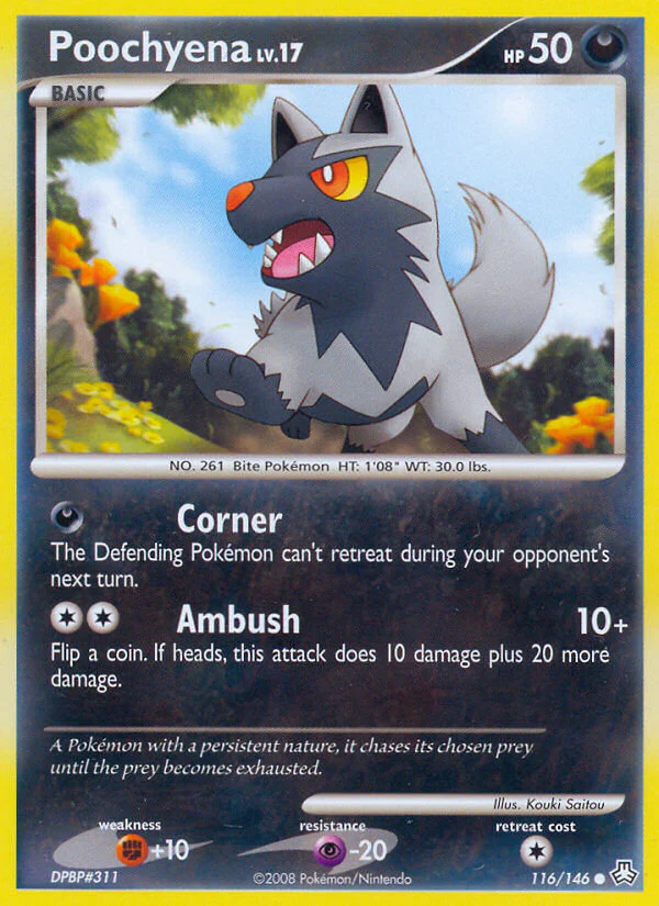 Legends Awakened 116 Poochyena