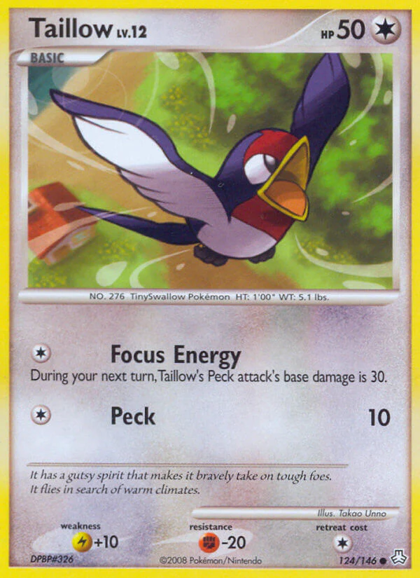 Legends Awakened 124 Taillow
