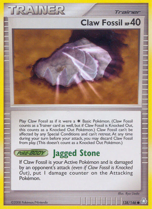 Legends Awakened 138 Claw Fossil