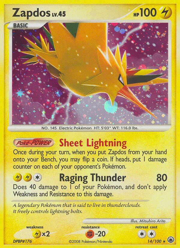 Majestic Dawn 014 Zapdos