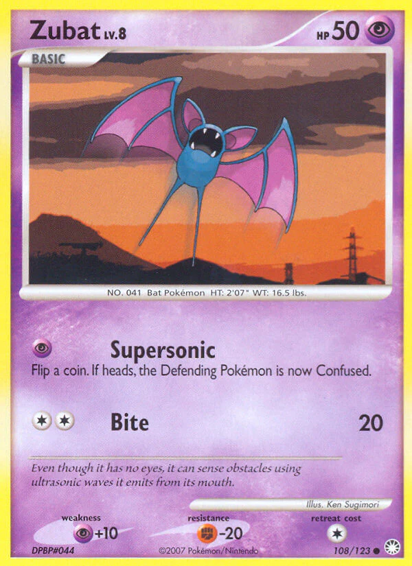 Mysterious Treasures 108 Zubat