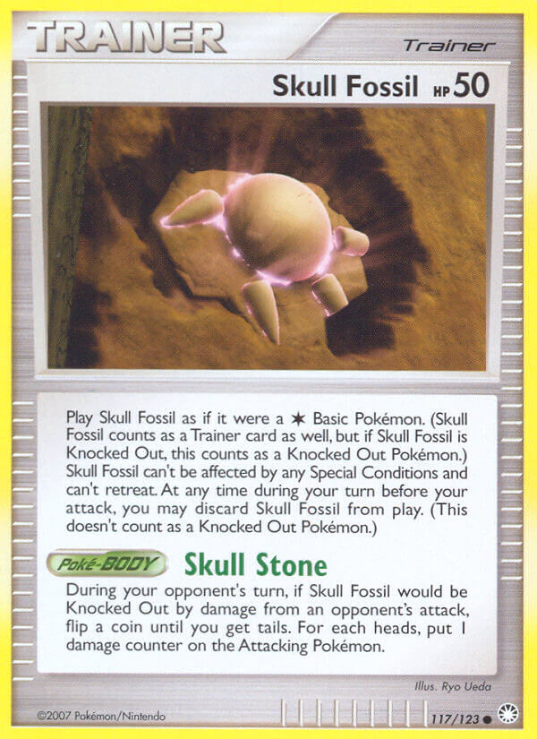 Mysterious Treasures 117 Skull Fossil