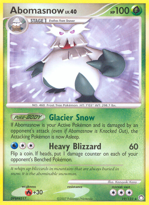 Mysterious Treasures 019 Abomasnow