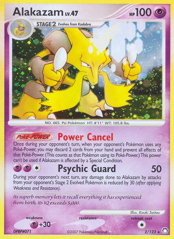 Mysterious Treasures 002 Alakazam