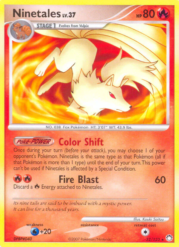 Mysterious Treasures 032 Ninetales