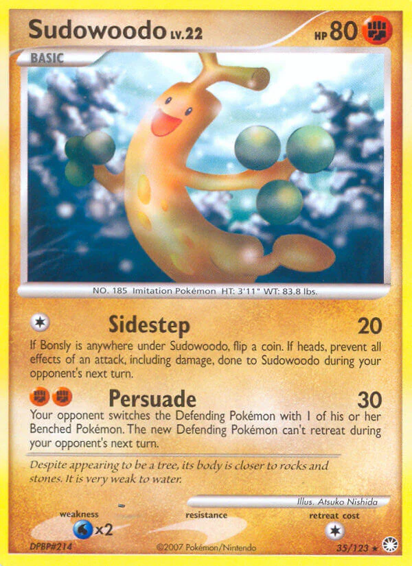 Mysterious Treasures 035 Sudowoodo