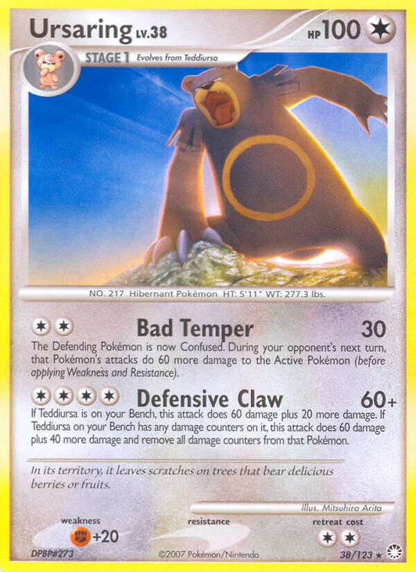 Mysterious Treasures 038 Ursaring