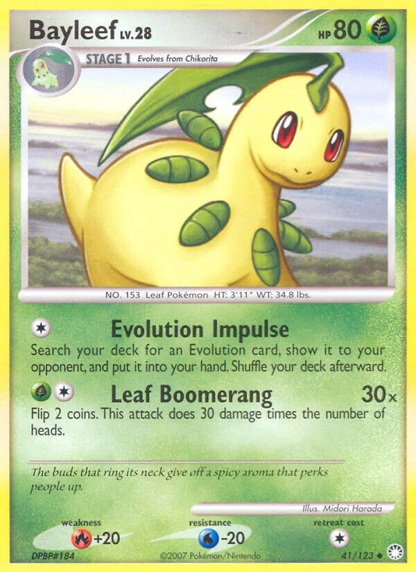 Mysterious Treasures 041 Bayleef