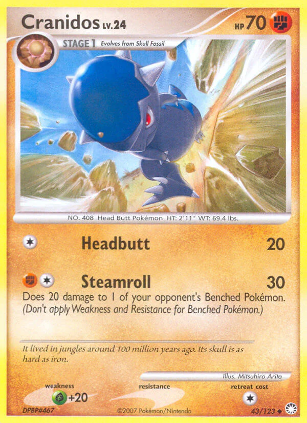 Mysterious Treasures 043 Cranidos