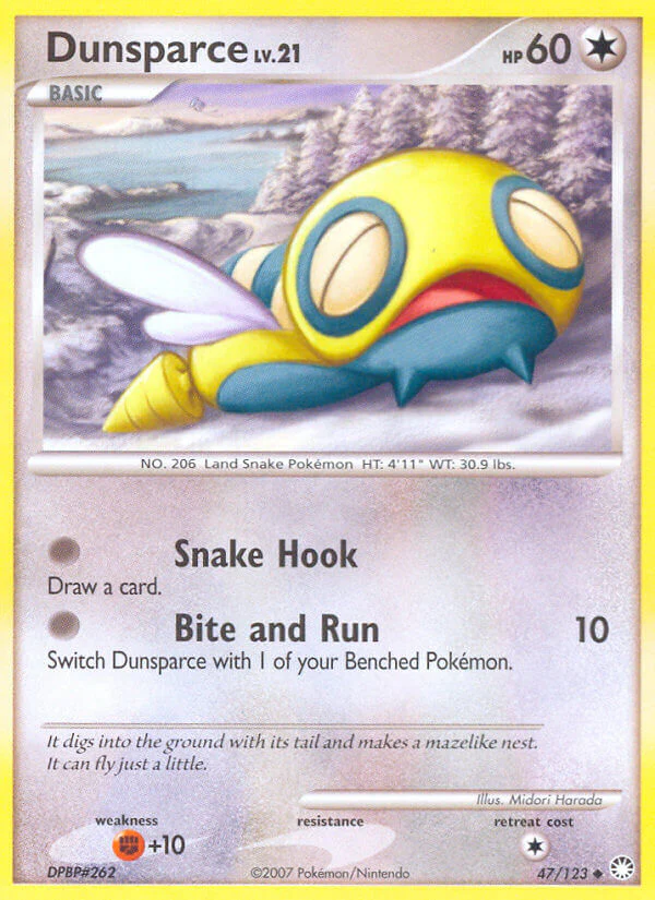Mysterious Treasures 047 Dunsparce