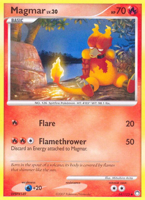 Mysterious Treasures 054 Magmar