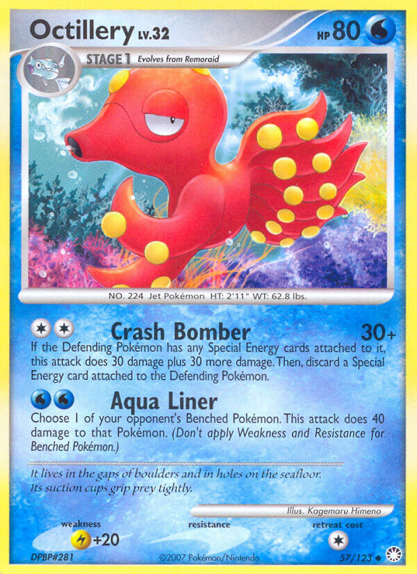 Mysterious Treasures 057 Octillery