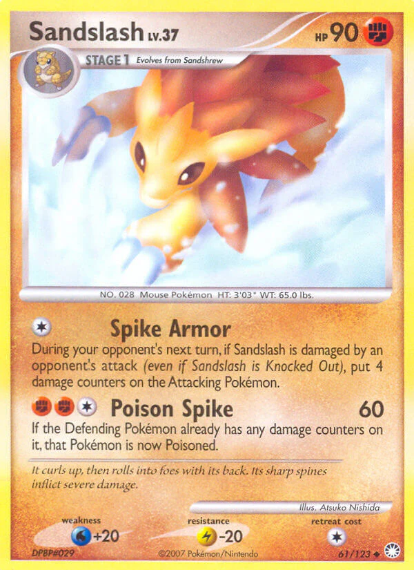 Mysterious Treasures 061 Sandslash