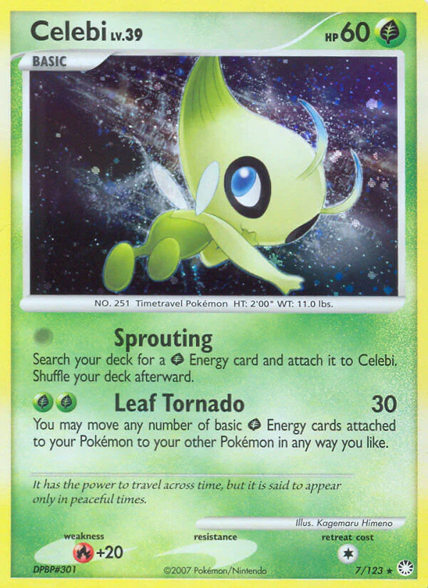 Mysterious Treasures 007 Celebi