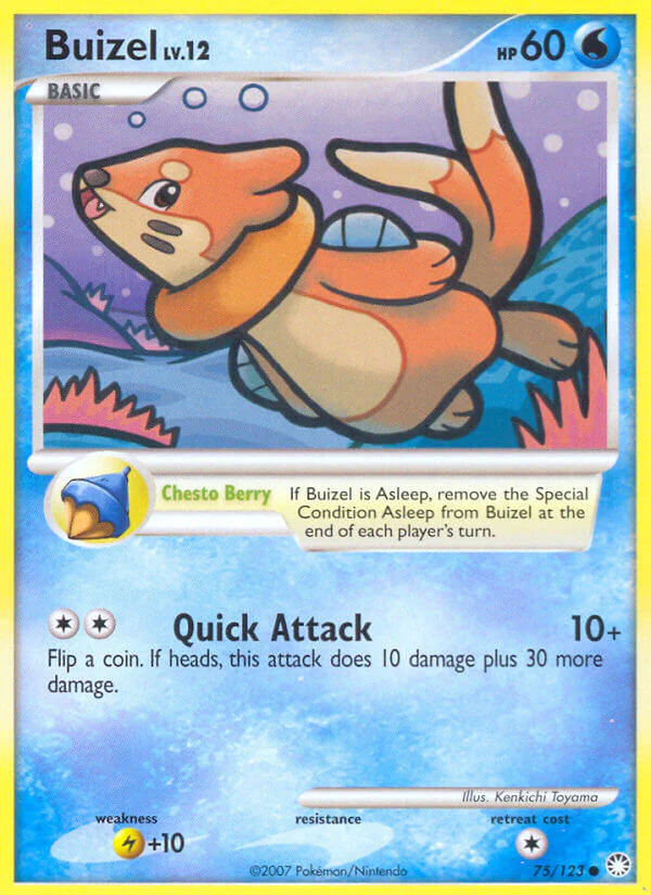 Mysterious Treasures 075 Buizel