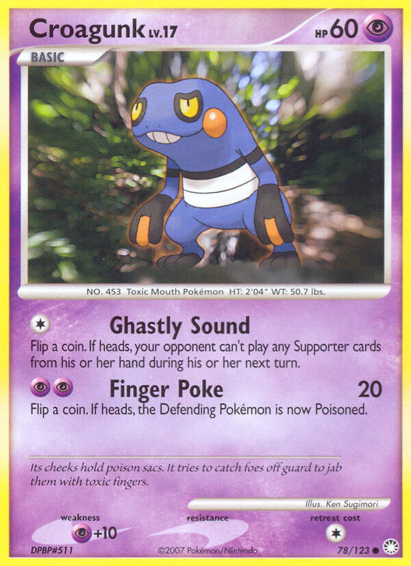 Mysterious Treasures 078 Croagunk