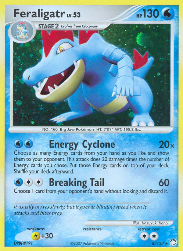 Mysterious Treasures 008 Feraligatr