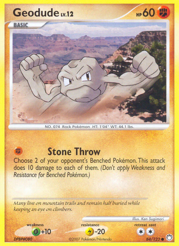 Mysterious Treasures 084 Geodude