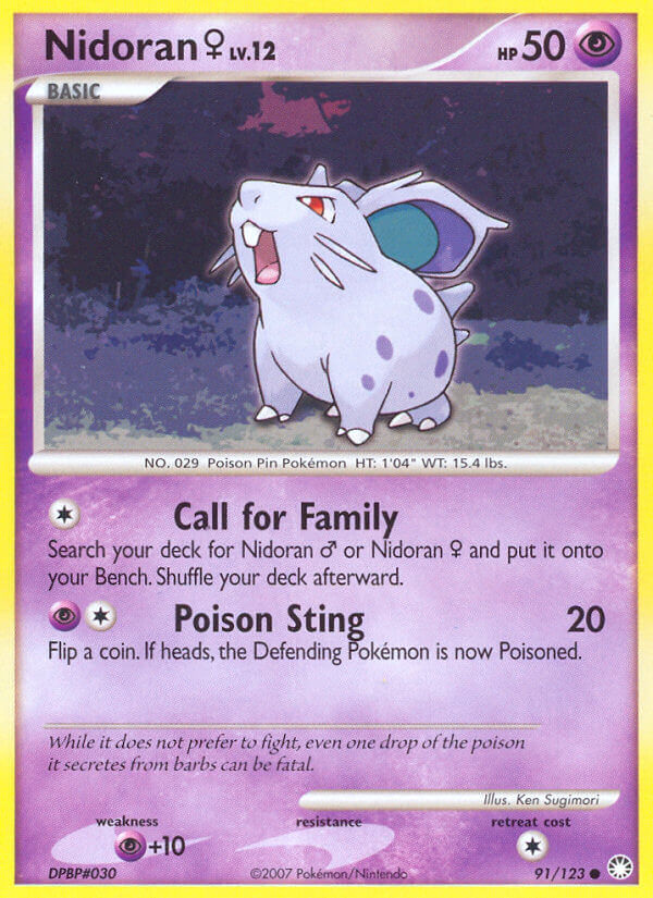 Mysterious Treasures 091 Nidoran F