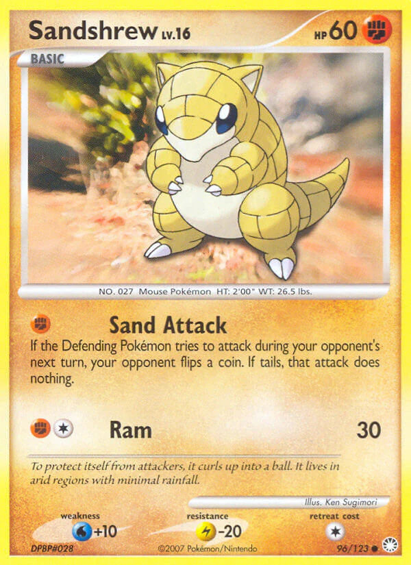 Mysterious Treasures 096 Sandshrew