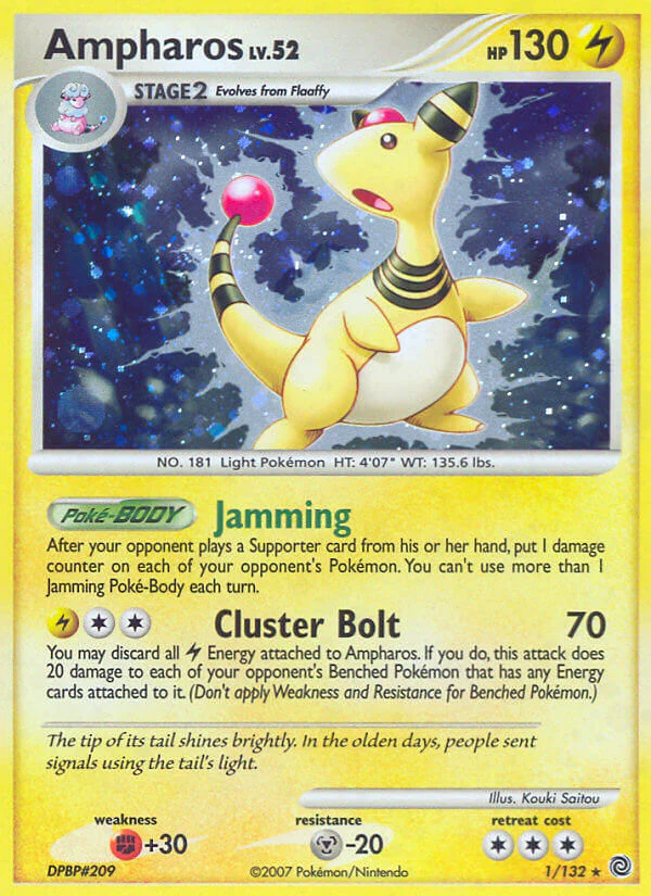 Secret Wonders 001 Ampharos