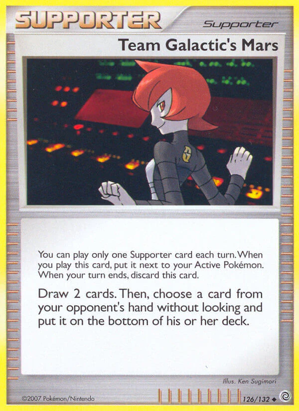 Secret Wonders 126 Team Galactic's Mars