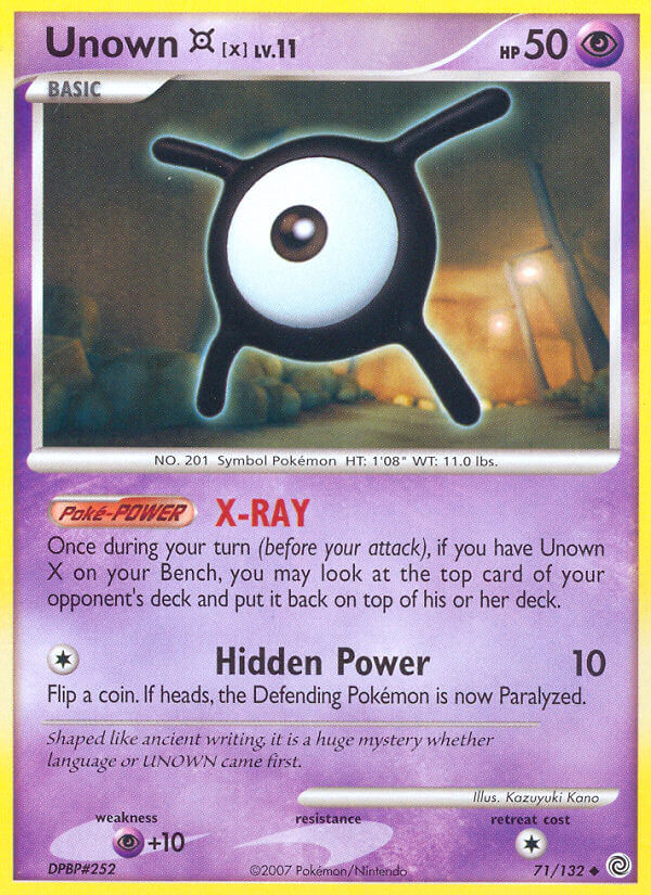 Secret Wonders 071 Unown [X]