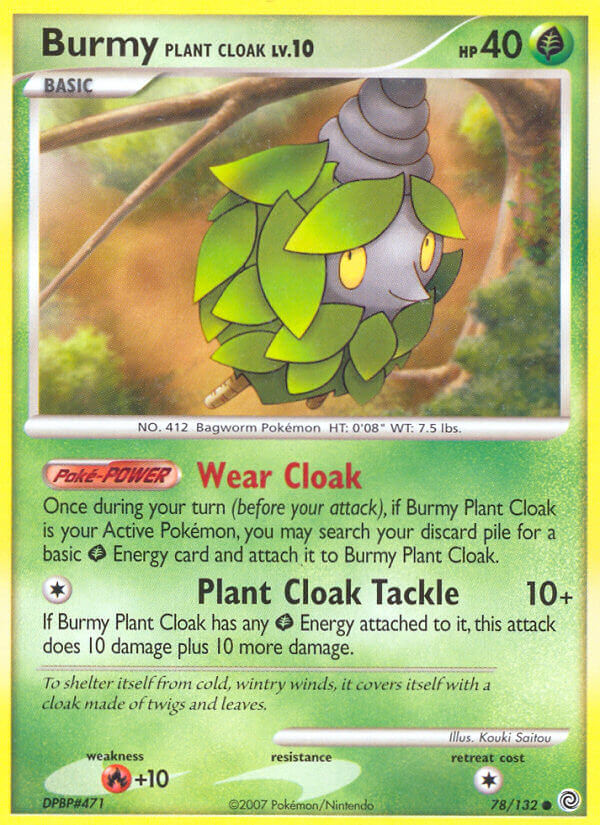 Secret Wonders 078 Burmy Plant Cloak