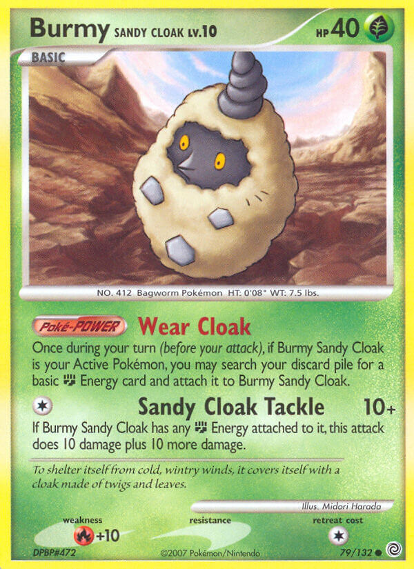 Secret Wonders 079 Burmy Sandy Cloak
