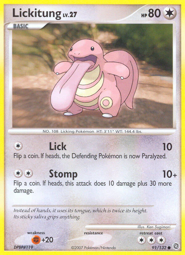 Secret Wonders 091 Lickitung