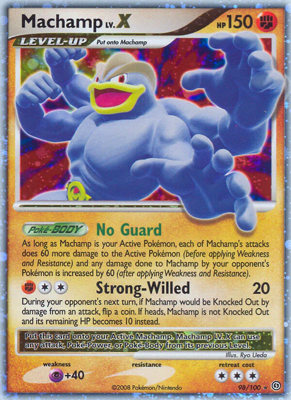 Stormfront 098 Machamp Lv.X