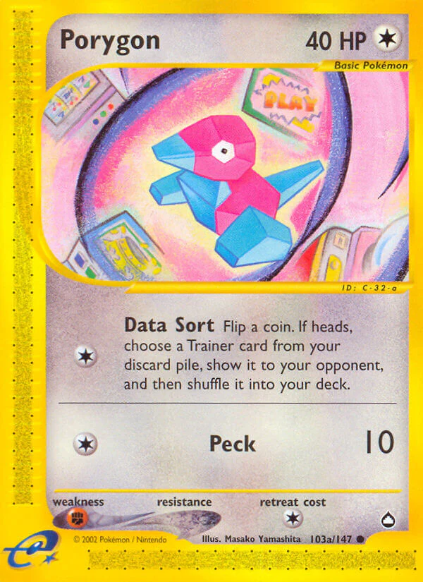 Aquapolis 103 Porygon