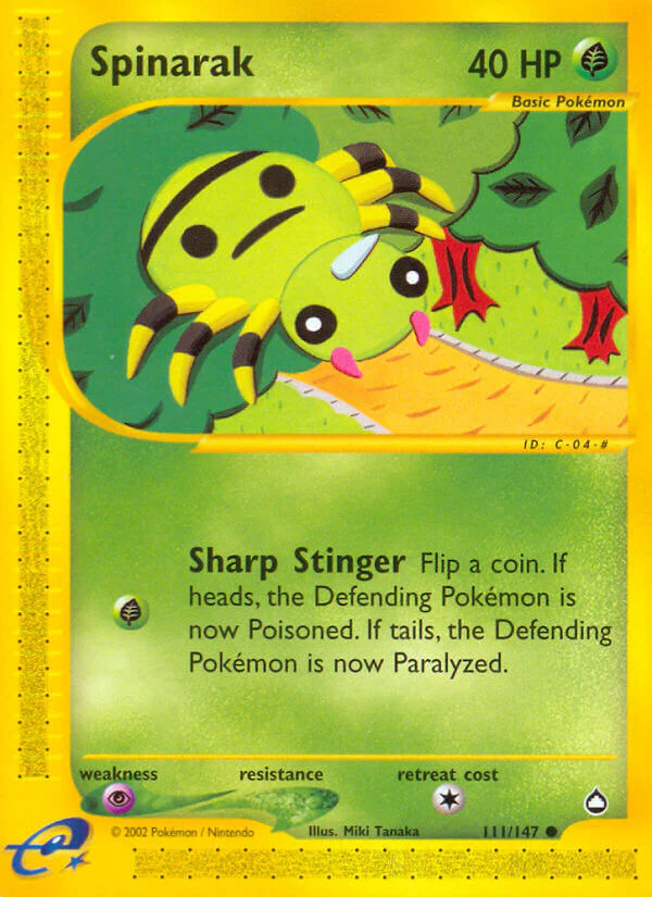 Aquapolis 111 Spinarak