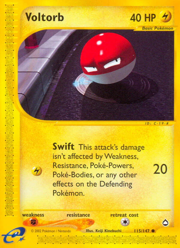 Aquapolis 115 Voltorb