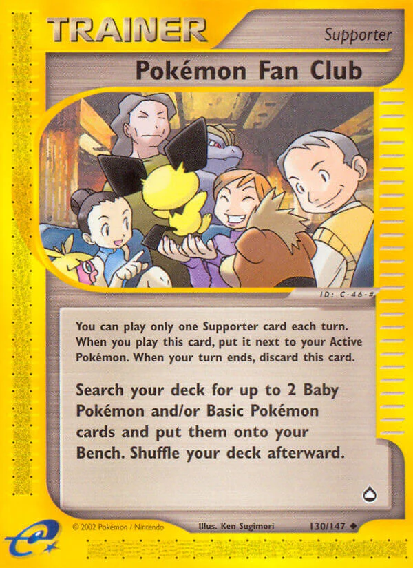 Aquapolis 130 Pokémon Fan Club
