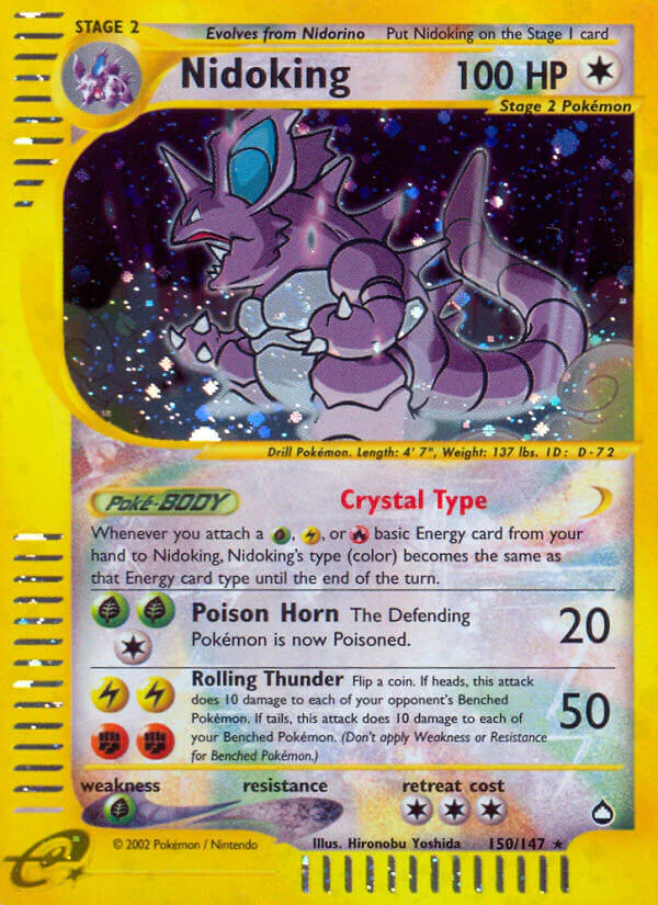 Aquapolis 150 Nidoking