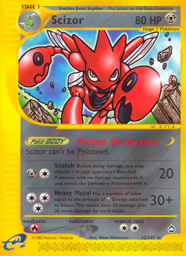 Aquapolis 032 Scizor