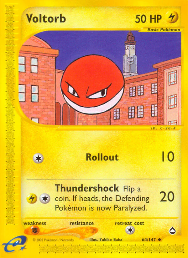 Aquapolis 064 Voltorb