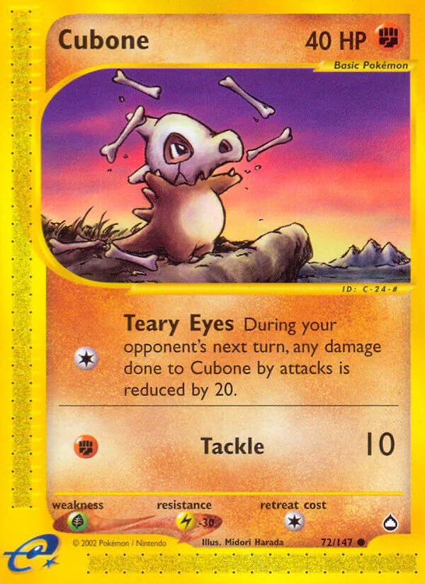 Aquapolis 072 Cubone