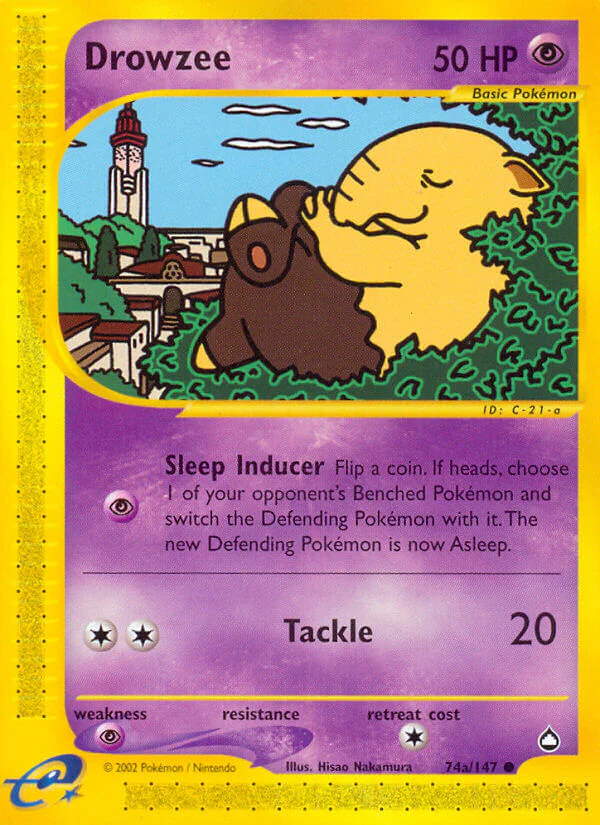 Aquapolis 074 Drowzee
