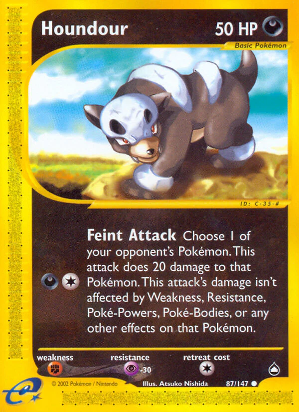 Aquapolis 087 Houndour